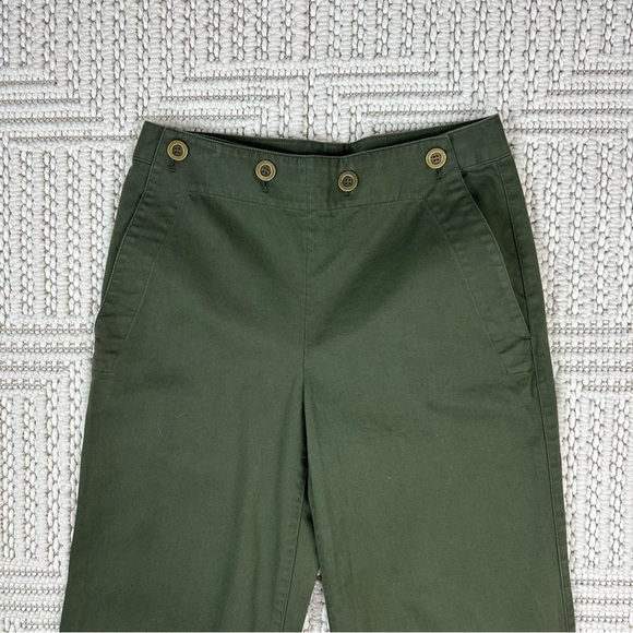 Theory Pants Size 4 Namid Ts Washed Wide Leg Chinos - Picture 11 of 17